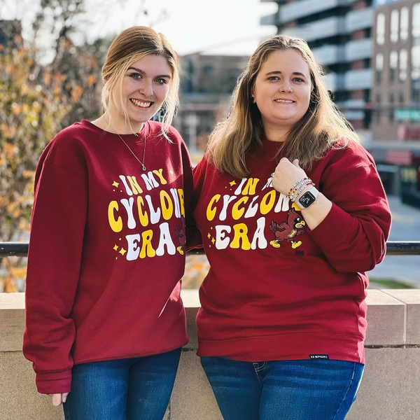CI Sport In My Cyclones Era Cardinal Crewneck